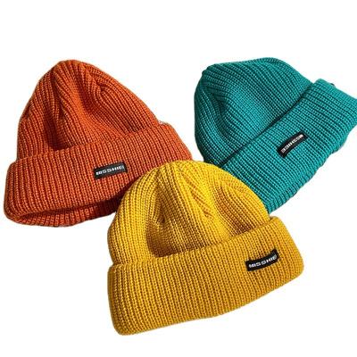 China COMMON woolen hats women's autumn and winter knitted hats student fashion casual couple cold hats for sale