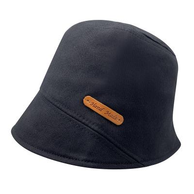 China Female character fisherman hat spring hat autumn sunscreen face bucket hat and summer outing round basin for sale