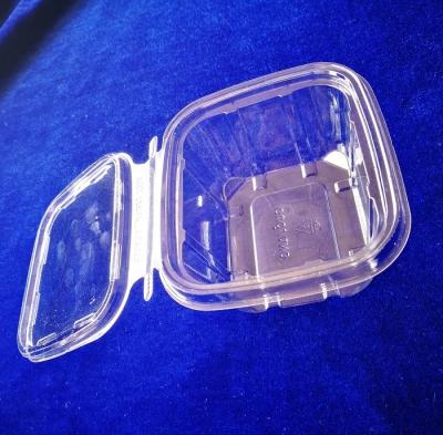 China Manufacturer Transparent Pull Tab Cherry Fresh Fruit Disposable Clamshell Disposable Container for sale