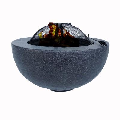 China outdoor fiber stone fire pit outdoor garden fire pit for sale outdoor fire pit for sale, fiber stone fire pit for sale