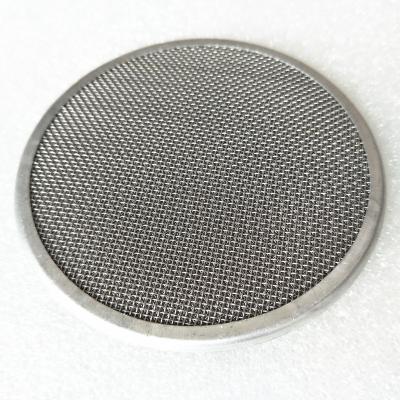 China Hot Sale Corrosion Resistance 304 Stainless Steel Round Shape Woven Wire Mesh Sintered Filter Screen / Micron Filter Mesh for sale