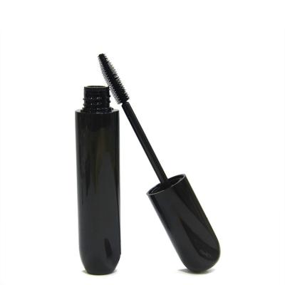 China Cosmetics High Grade Plastic Black Mascara Tube Container With Silk Screen Or Hot Stamping for sale