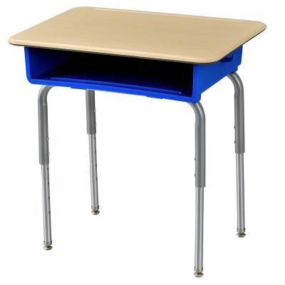 China JHMenards Modern Modern School Furniture Classroom Desk With Fiber Table Top for sale