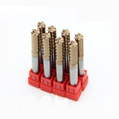 China 6 Spline Machining Cutter 6 Spline Hot Selling Products CNC Lengthen Endmill Carbide Finish End Mills for sale