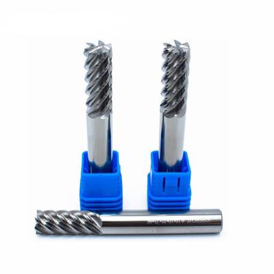 China Factory Wholesale 2-6 Flute Finishing End Mills Flute Cutter CNC Steel Roughing Directly 2-6 for sale