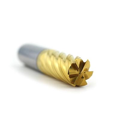 China 2-6 Flutes Hot Sale Cheap Custom Solid Carbided Milling Cutter Corner Radius End Mills for sale