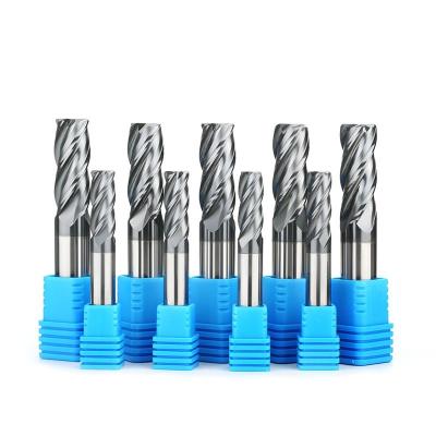 China 4 Flutes Customized Good Quality 4 Flutes Solid Carbide Corner Radius End Mills Tools for sale