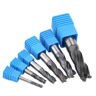 China 2-6 Flutes High Speed ​​Spiral Woodworking Router Bit CNC End Mill Solid Carbide Tooling Mill Cutter for sale