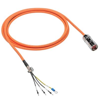 China INDUSTRIAL AUTOMATION V90 power cable, for 1.5-2 kW motor, with connector 6FX3002-5CK32-1AD0 for sale