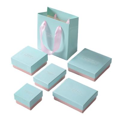 China Recycled Materials Customized Jewelry Packaging Box Necklace Bracelet Gift Box For Jewelry Gift Packaging for sale