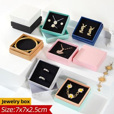 China Pendant Packaging Jewelry Box Double Ring Earring Necklace Bracelet Jewelry Box for sale