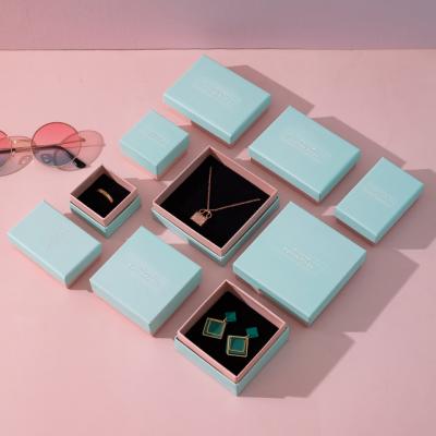 China Special Recycled Materials Necklace Jewelry Ring Box Gift Boxes Packing Jewelry Package Accessories for sale