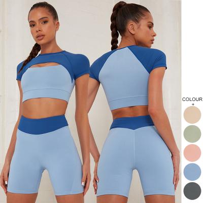 China Wholesale Breathable Fitness And Yoga Wear Gym Set Women Yoga Set Women Sports Clothing Women Set for sale