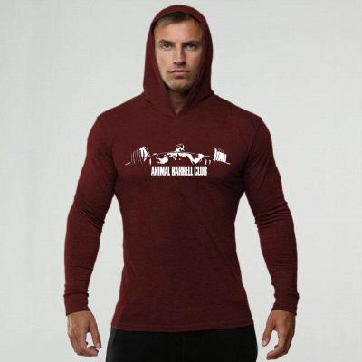 China Manufacturer 2022 Autumn And Winter Men Sports Fitness Sleeve Hoodie Sweatshirt QUICK DRY Long Hoodies for sale