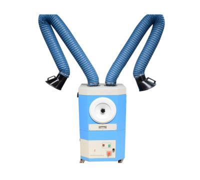 China Portable Movable Dust Welding Vapor Purification Arm Welding Fumes Welding Grinding Dust Collectors Two for sale