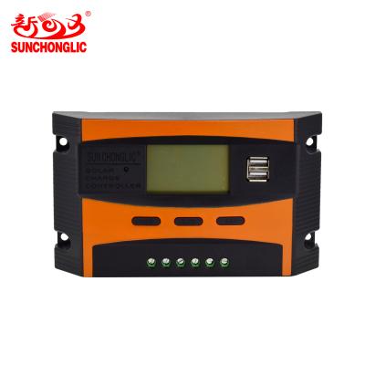 China Charger Controller Sunchonglic 12V PWM Solar Panel Charge Controller. for sale