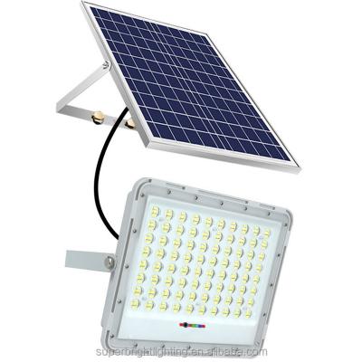 China Countryside Residential Garden Energy Saving Ip 65 Manufacturer Solar Floodlight Led Flood Light 50w Solar for sale