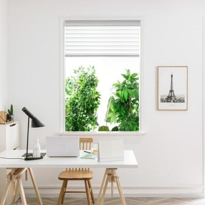 China Minimalist Chinese Triple Blind Shangrila Roller Shades Wholesale for sale