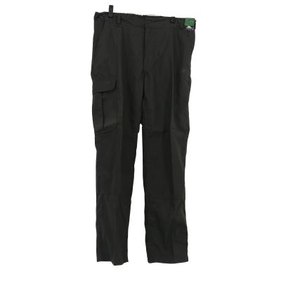 China OEM Breathable 100% Cotton Dark Green Cargo Pants Mens Workwear Pants For Industrial Construction Jobs for sale