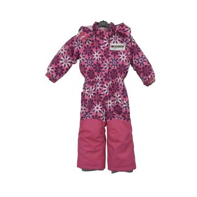 China OEM Custom Anti-pilling Thick Polyester Girl's Overall Cotton Filling Winter Kids Clothing for sale