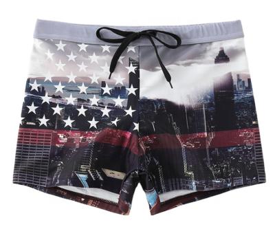 China Plus Size 2021 New Summer Style Quick-drying Boxer Fashion Anti-Clumsy Swimming Trunks Men's Loose Swimming Trunks for sale