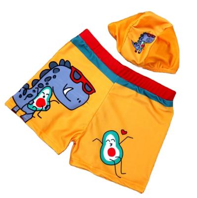 China Plus Size 2021 New Fashion Children's Swimming Trunks, Cartoon Animals, Comfortable And Breathable Cute Swimming Trunks for sale