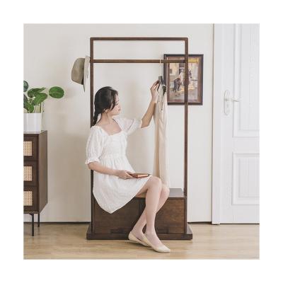 China Corridor Convertible Multifunctional Integration Solid Wood Cabinet and Coat Rack Rack for sale