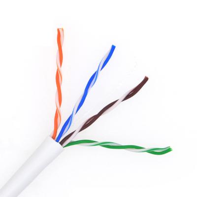 China 4 Pair Ethernet Copper Cable Price Jelly Filled UTP Cat5e Cat 5 Network Cables Outdoor 24AWG for sale