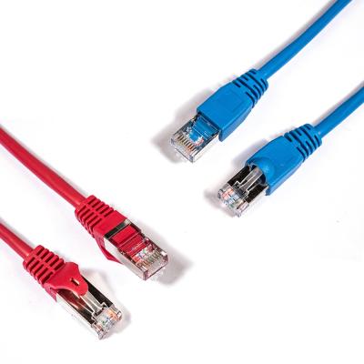 China High quality telecommunication LAN Ethernet cable LSZH rj45 ftp cat5e Cat6 cat6a patch cord PVC jacket for sale