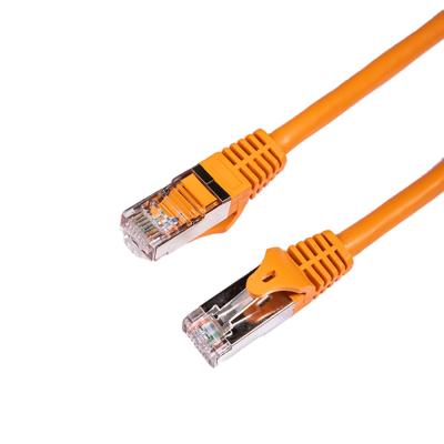 China Telecom Cat6a RJ45 Outdoor Ethernet Cable SFTP FTP PVC LSZH CAT6a Connector Shielded Patch Cord for sale