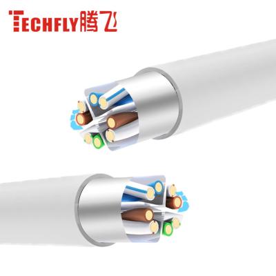 China High quality telecommunication LSZH cat6 PVC jacket Ethernet cable 305m network cable ftp cat6 cable manufacturer for sale