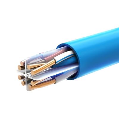 China Outdoor UV Resistant Waterproof Bulk Boxes Lan Cable Cat 6 305m Copepr UTP Telecommunication Pure A.W.G. Network 22 23 24 for sale