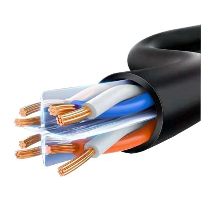 China Hot sales techfly 305m LSZH pvc jacket utp cat 6 lan cable network copper cables telecommunication 1000ft cat6 for sale