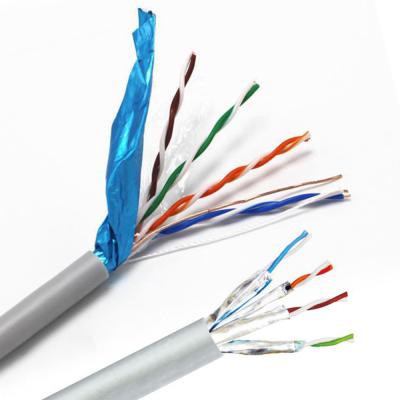 China Telecom factory supply direct PVC LSZH cat5e patch cable F/UTP cat5e communication cables network cable for sale