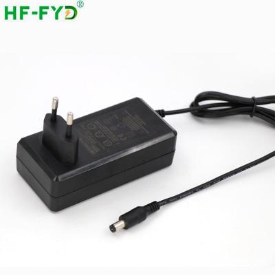 China Private Molded AC DC Wall Mount Charger 12.6V 2.5A 3A Lithium Battery Charger for sale