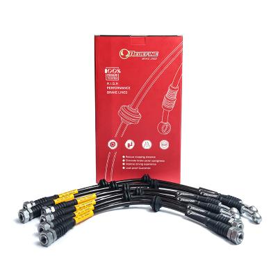 China REDEFINE Stainless Steel Braid Brake Lines Hose For Lexus LX570 J200 LX570 for sale