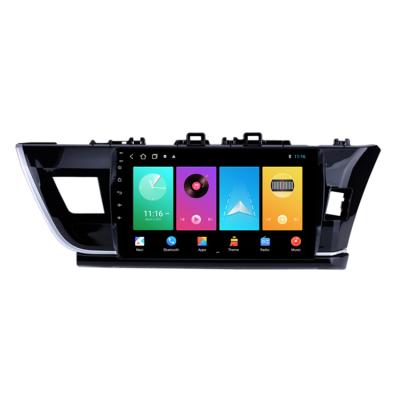 China Good Quality 2.5D GPS For Toyota Corolla Car DVD Player Support WIFI BT Gps Car Video Recorder 2014-2016 Reversing Support Android 10 for sale