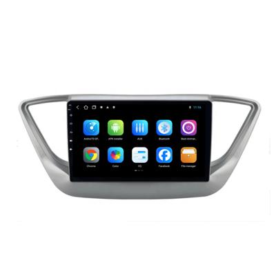 China Android GPS System For Hyundai Accent Car DVD Player Gps Navigation System Radio 2016-2019 Car Reversing Assist for sale