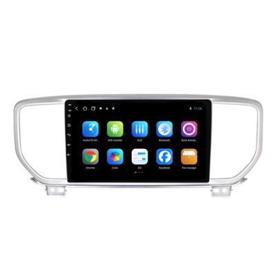 China High Quality GPS Android System Car Radio Player USB WIFI BT Gps Car VCR Car Reversing Aid For KIA Sportage 2019 for sale