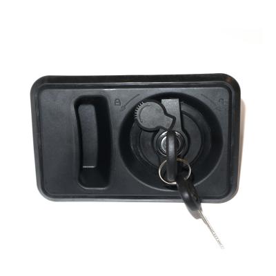 China Standard Bus Parts 6127/6122 Bus Passenger Door Lock Swing Door Lock for Higer Bus 2012- for sale