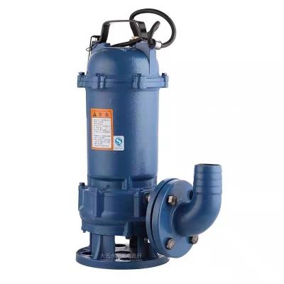 China New dayuan type sewage industrial iron WQD industrial copper core automotive industry agriculture discharge water electric pump for sale