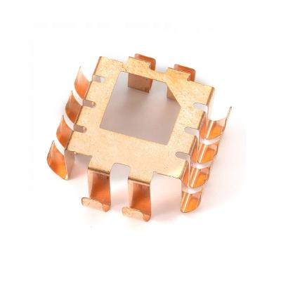 China Electronic Manufacturing Customized Stainless Steel-Copper Sheet Metal Stamping Parts for sale