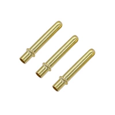 China Factory wholsale 2.3mm metal electronic brass hollow pin hollow pin customized contact pin for sale