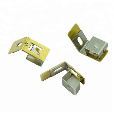 China Electronic Electric Brass Clamp Clip Fastener for sale