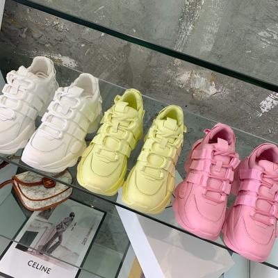 China Cushioning Famous Hot Selling Comfortable Thick-soled Shoes High Quality Fashion Sports Casual Sneakers Shoes for sale