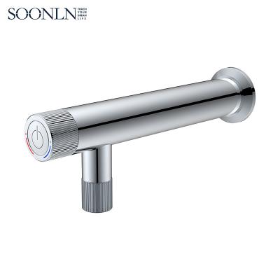 China Modern Custom Commercial Single Lever Single Hole Faucet Single Hole Bathroom Sanitary Faucets for sale