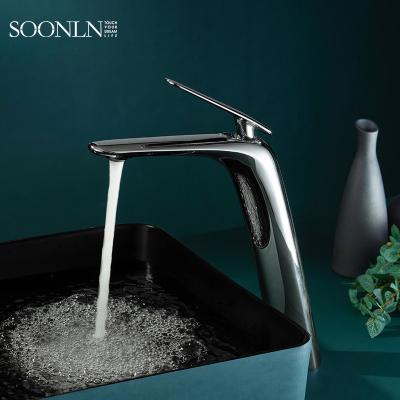 China Hot And Cold Water China Heritage Tapware Copperwaterfall Cold Basin Taps Mixers Faucets for sale