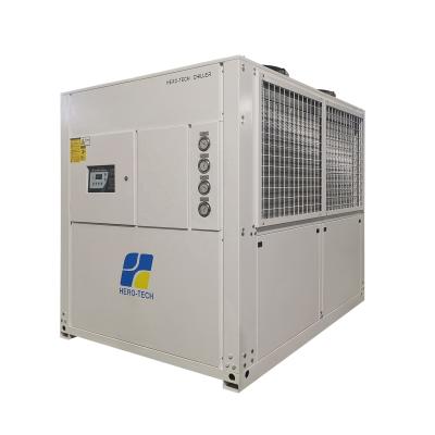 China Air Cooling Pharmaceutical Industrial Low Temperature Sub Glycol 30HP Zero Water Chiller for sale