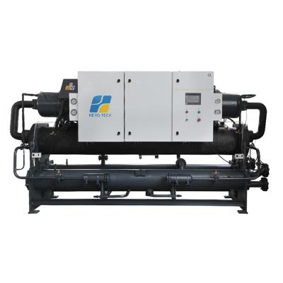 China Plastic & rubber industry 100hp 100ton screw water chiller water cooling system for sale