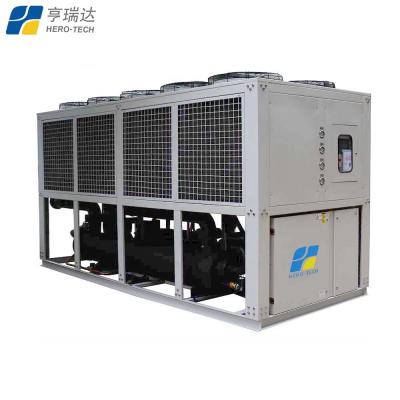 China Central Air Conditioning System Cold Room Accurately Control Mechanical Air Cooled Screw Water Cooler for sale